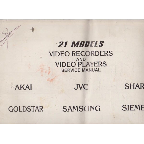 21 models Video Recorders and Video Players
