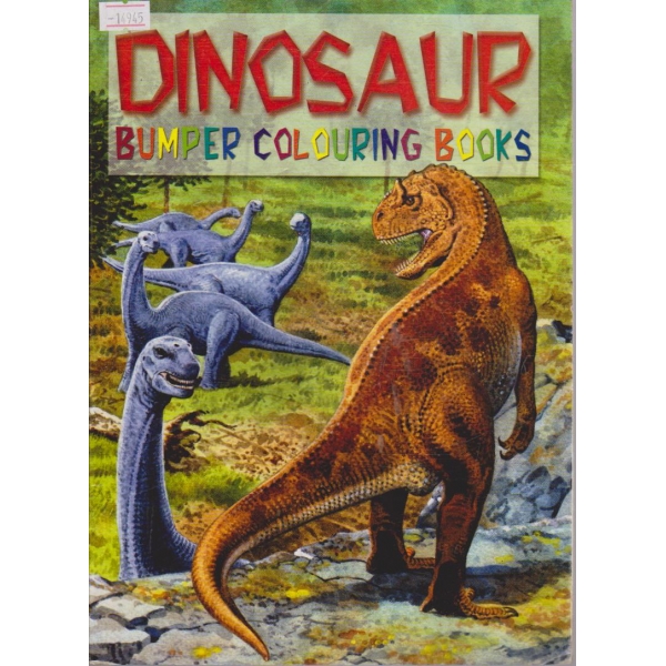 Dinosaur bumper colouring books