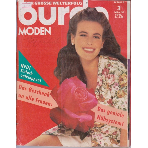 Burda moden 3/1992