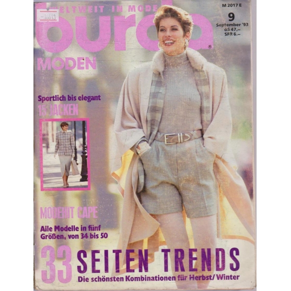 Burda moden 9/1993