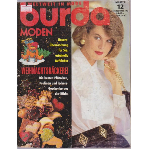 Burda moden 12/1992