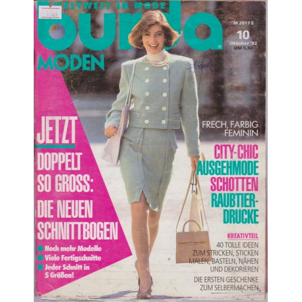 Burda moden 10/1992