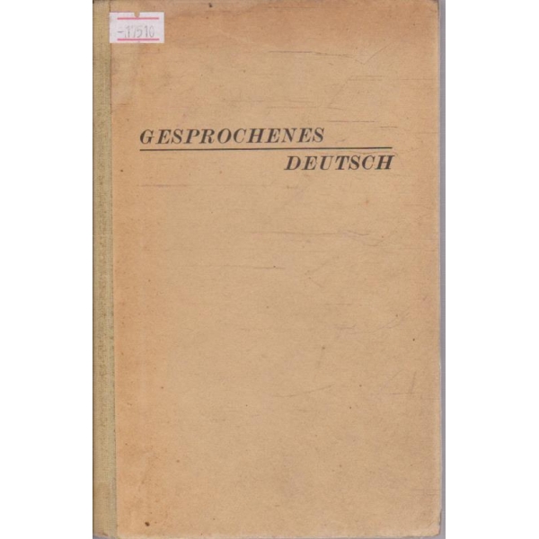 Gesprochenes Deutsch