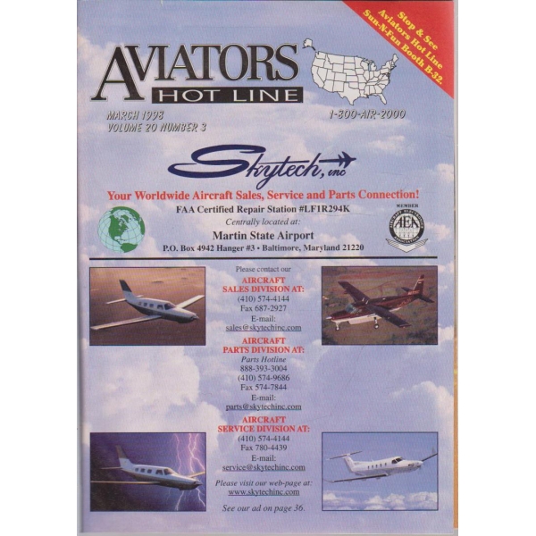 Aviators hot line 3/1998