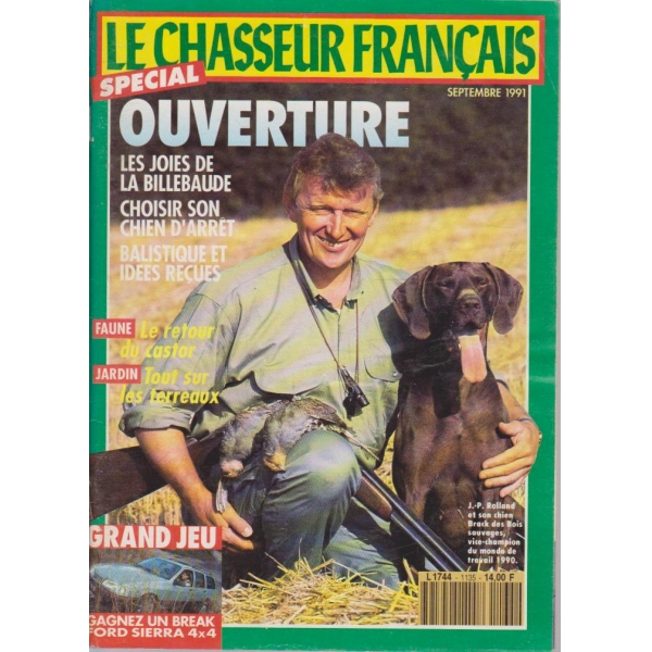 Le chasseur francais - septembre 1991