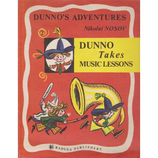 Dunno takes music lessons