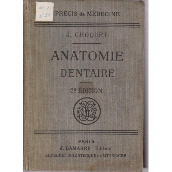 Anatomie dentale-29 edition