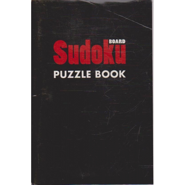 Sudoku board puzzle book