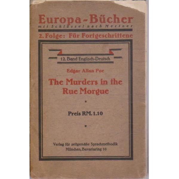 The murders in the Rue morgiue