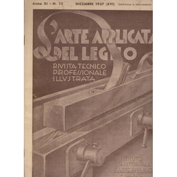 L'arte applicata del legno 12/1937