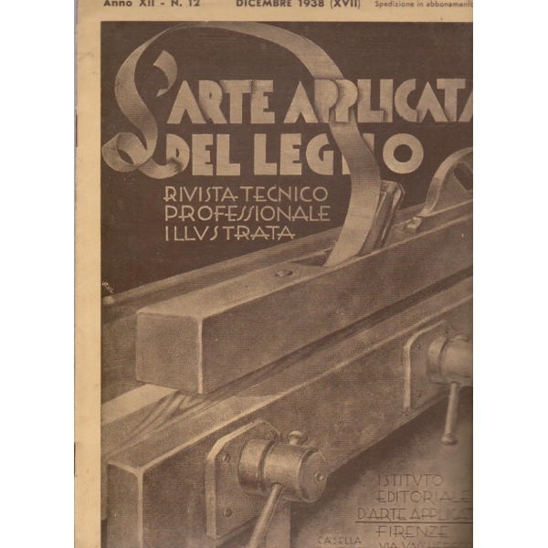 L'arte applicata del legno 12/1938