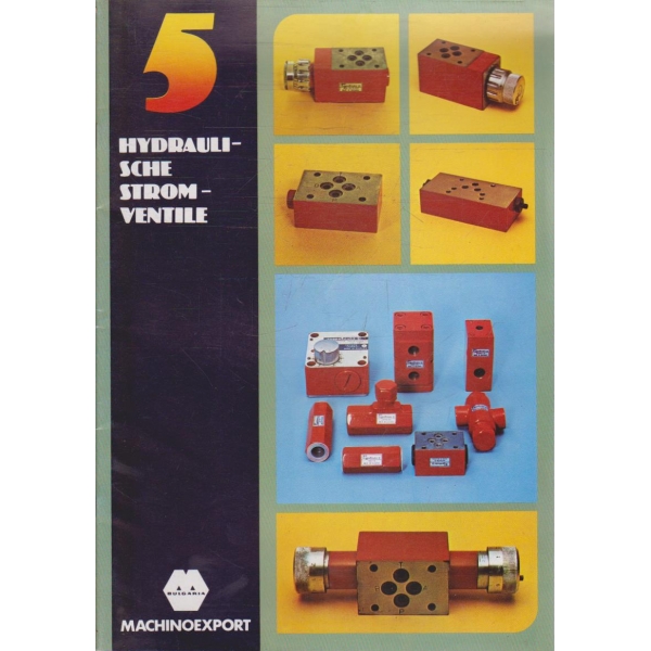 Machinoexport #5 Hydraulische  strom-ventile