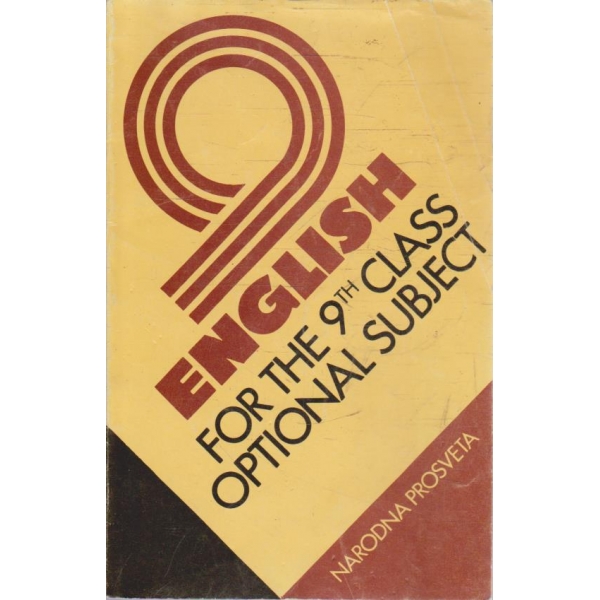 English for the 9th class - optional subject