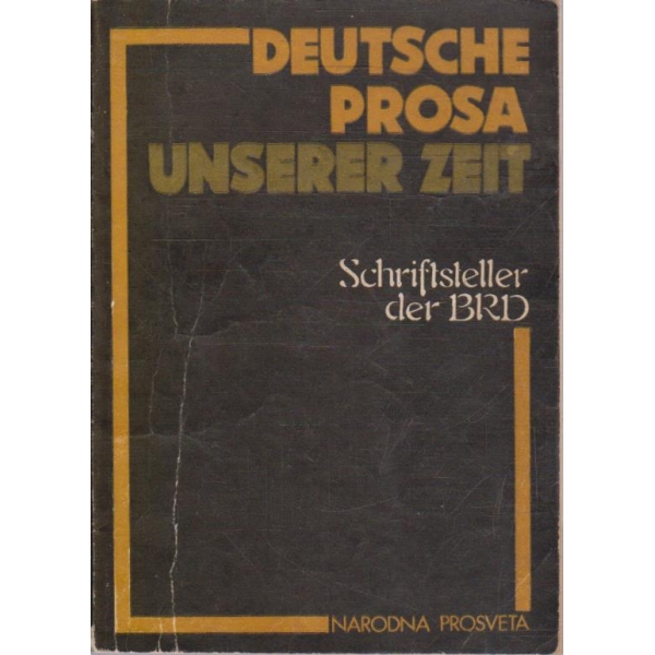 Deutsche prosa unserer zeit