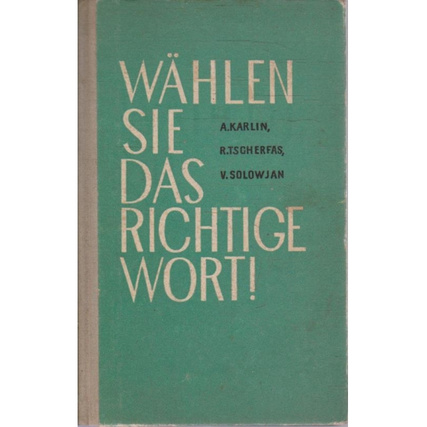 Wahlen sie das richtige wort!