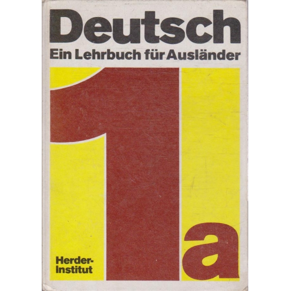 Deutsch ein lebruch fur auslander - 1а