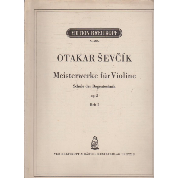 Meisterwerke fur violine op.2 heft 1