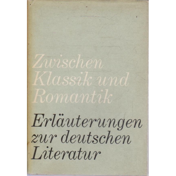 Zwischen klassik und romantik