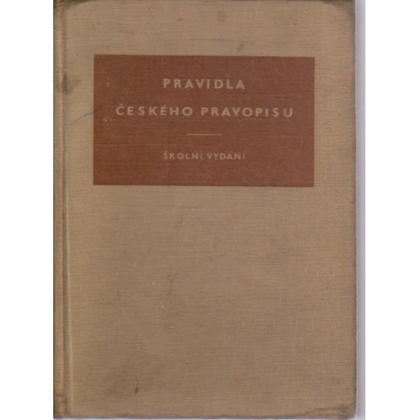 Pravidla Ceskeho pravopisu