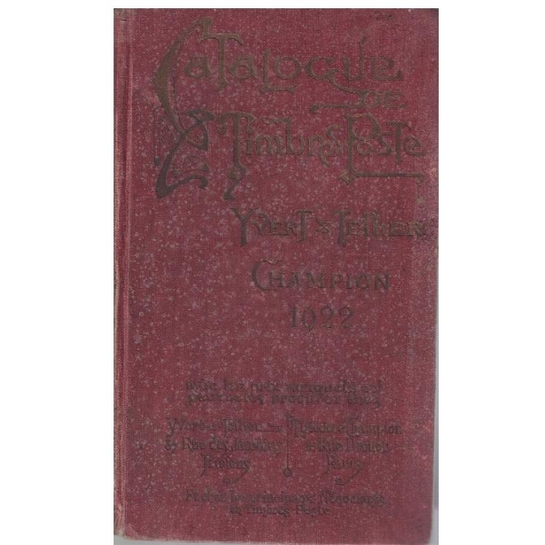 Catalogue prix-courant de timbres-poste (не е цял)