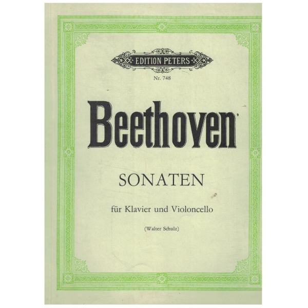 Sonaten fur klavier und violoncello