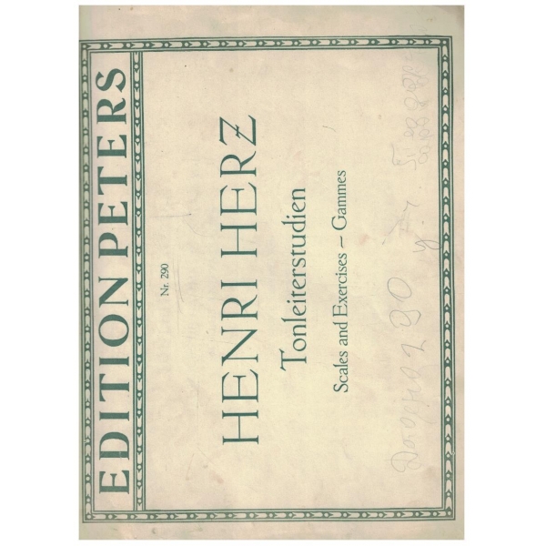 Tonleiterstudien - Scales and Exercises