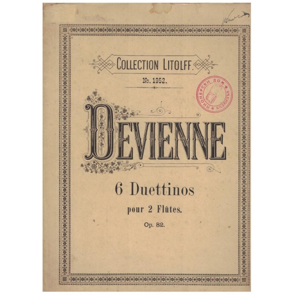 6 duettinos pour 2 flutes
