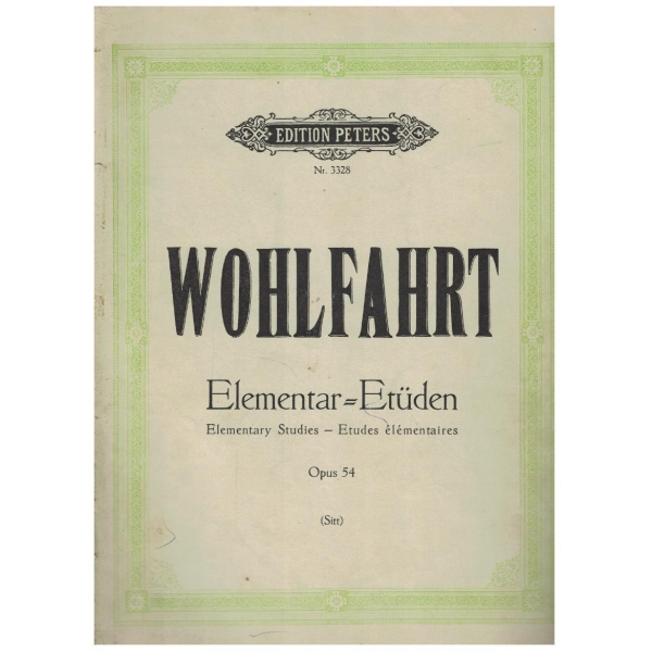 Elementar=Etuden Op.54
