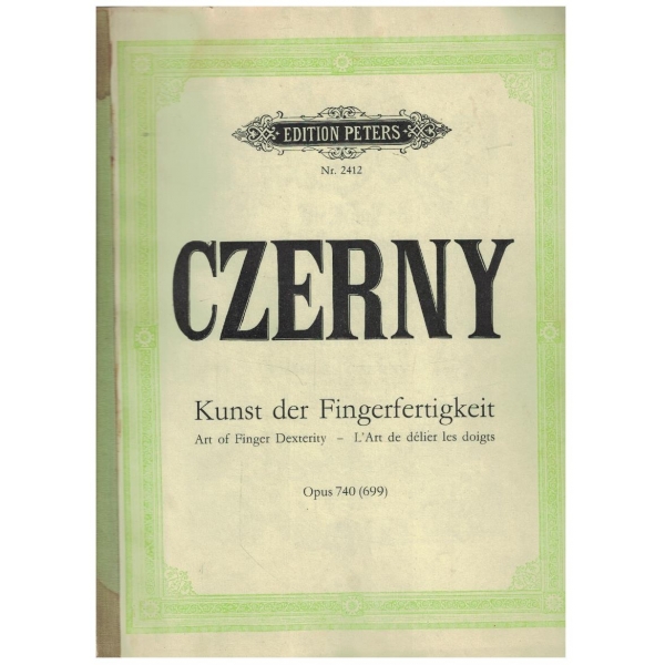 Kunst der Fingerfertigkeit Op.740