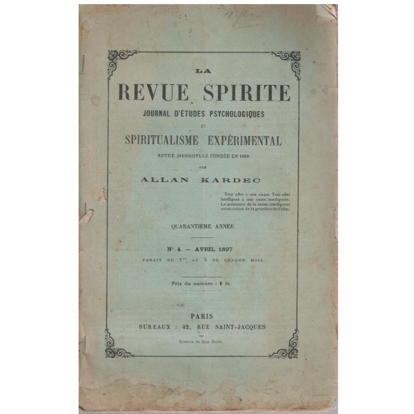 La revue spirite №4/1897