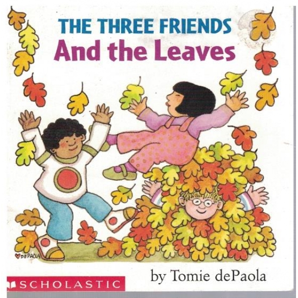 The three friends and the leaves