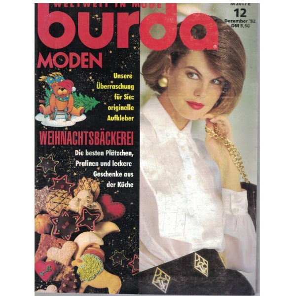 Burda moden 12/1992