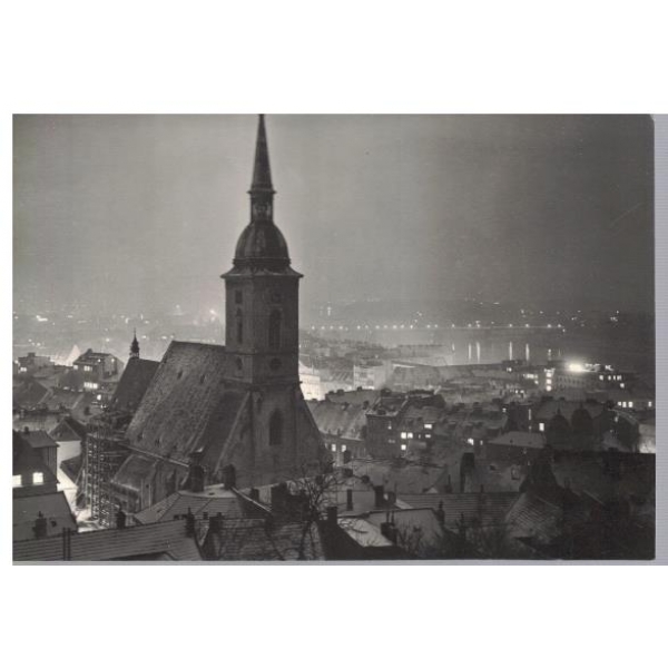 Bratislava - nochna panorama