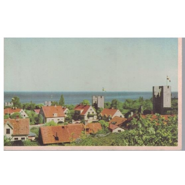 Visby. Utsikt fran Norderklint