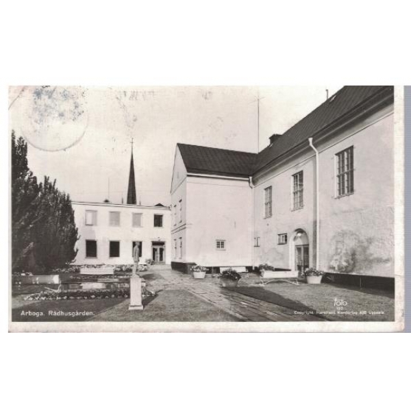 Arboga. Radhusgarden