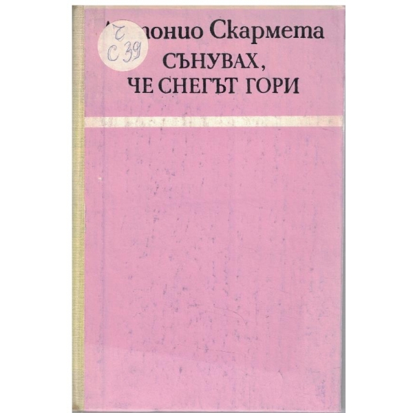 Сънувах, че снегът гори