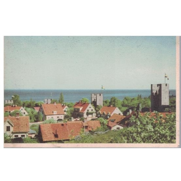 Visby. Utsikt fran Norderklint