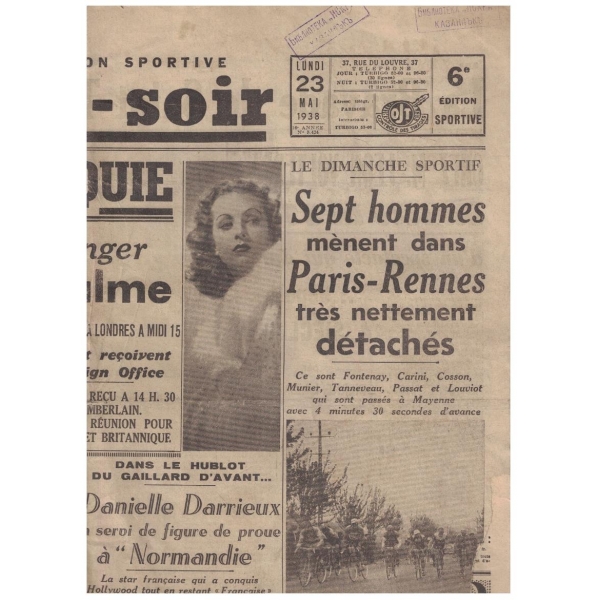 Paris-soir №23/1938