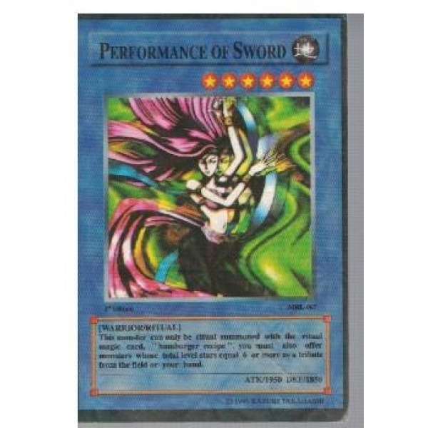 Yu-Gi-Oh! Performance of sword