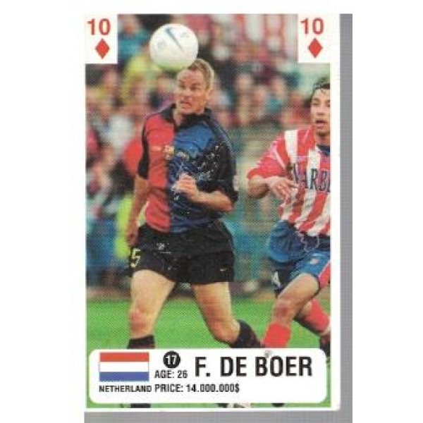 Euro 2000 - F. de Boer