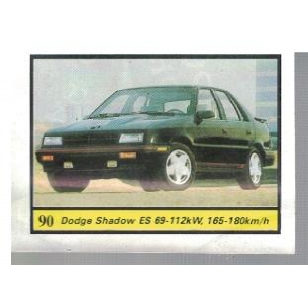 Cars №90 Dodge Shadow