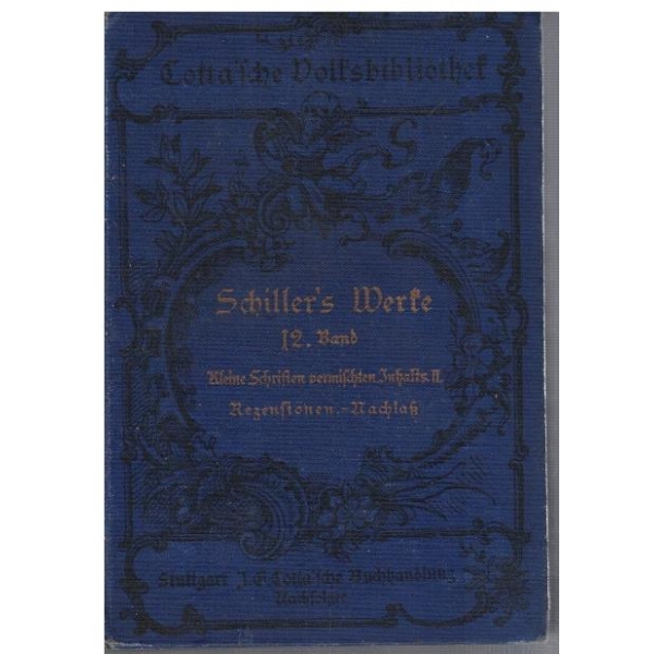 Schiller's Merke - 12 band
