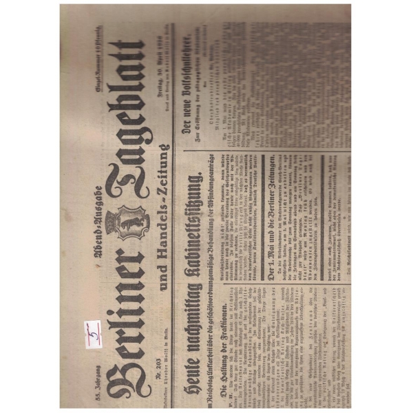 Berliner Tageblatt 203/1926
