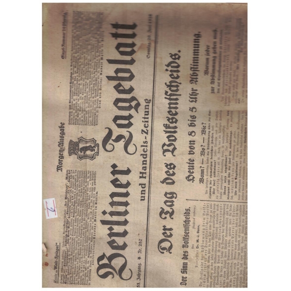 Berliner Tageblatt 287/1926