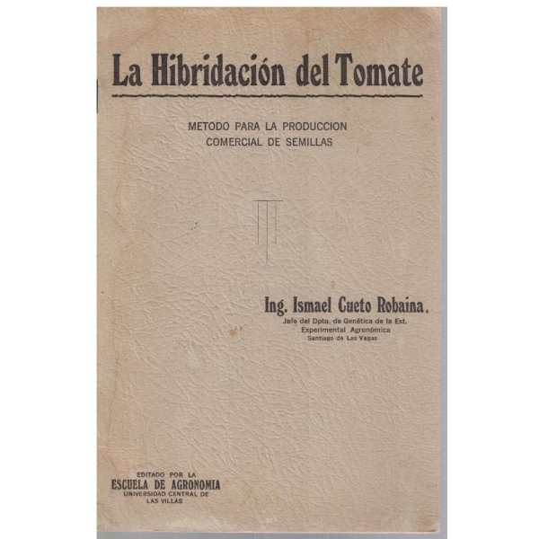 La hibridacion del Tomate