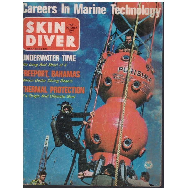 Skin diver october 1967