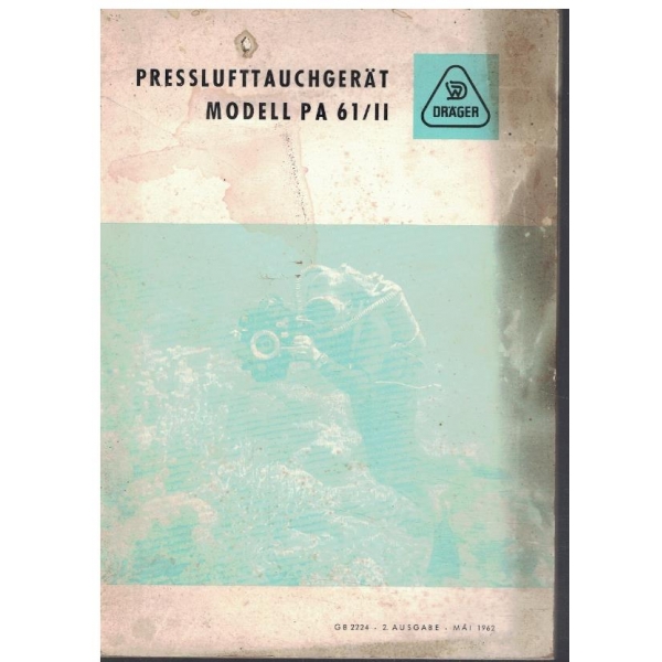 Presslufttauchgerat modell PA 61/11