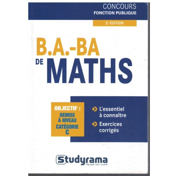 B.A.-BA de maths