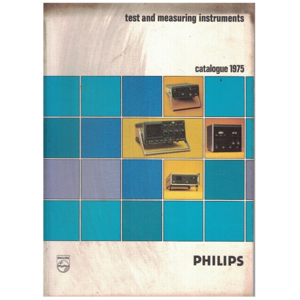 Philips - Test and meansuring instrument catalogue 1975