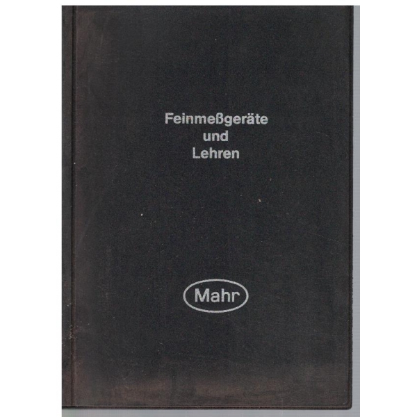 Feinmebgerate und lehren